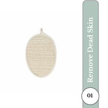 MAKEUP BY SITI Natural Bath Scrub Oval For Tan & Dead Skin Removar(Regular)