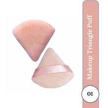 RHE Cosmetics Triangle Pocket Pizza Powder Puff & Makeup Blender Sponge Skin