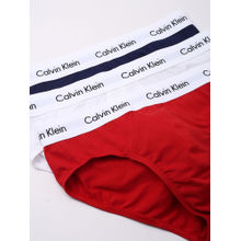 Calvin Klein Multi-Color Hip Briefs (Pack of 3)