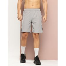 TURNFIT Grey Regular Fit Running Shorts