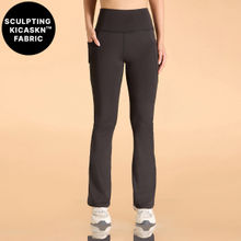 Kica High-Waist Flare Pants in KICASKN™ Sculpting Stretch Fabric with Pockets
