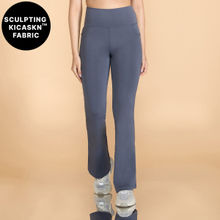 Kica High-Waist Flare Pants in KICASKN™ Sculpting Stretch Fabric with Pockets