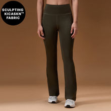 Kica High-Waist Flare Pants in KICASKN™ Sculpting Stretch Fabric with Pockets