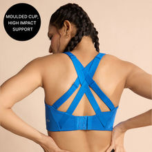 Kica Luxe Limitless High-Impact Sports Bra Full Coverage with Molded Cups Adjustable Straps