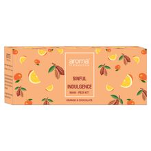 Aroma Treasures Orange & Chocolate Sinful Indulgence Mani-Pedi Kit