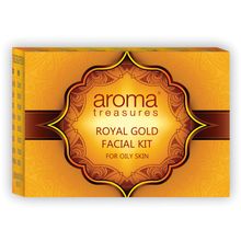Aroma Treasures Royal Gold Facial Kit For Oily Skin - Single Time