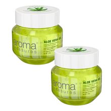 Aroma Treasures Aloe Vera Gel Pack Of 2 (Each 125gm)