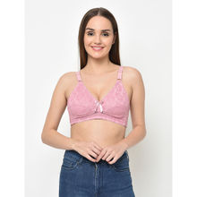 Curvy Love Plus Size Non Padded Lacy Minimizer Bra