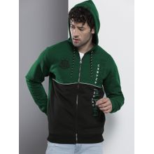The Indian Garage Co Men Regular Fit Colorblock Hoodies