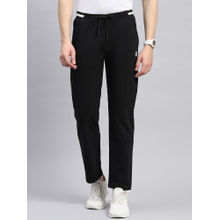 Rock.it Men Black Solid Smart Fit Lower Trackpant