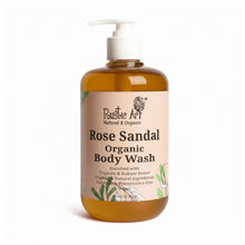 Rustic Art Organic Rose Sandal Body Wash