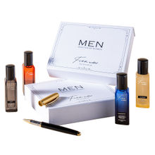 MCaffeine Fien Men Written By Women EDP Perfume Gift Set- Premium Rakhi Gift Box