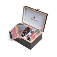 CAZZANO Men Accessory Tie With Pocket Square & Cufflinks