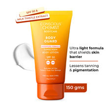 Conscious Chemist Body Guard Sunscreen Body Lotion SPF 50 PA++++