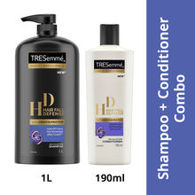 Tresemme Hair Fall Defense Combo (Buy 1Ltr Shampoo and Get 190ml Conditioner Free)