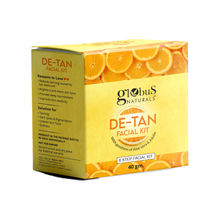 Globus Naturals De - Tan 6 Step Facial Kit With Goodness Of Aloe Vera & Jujube