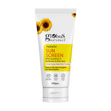 Globus Naturals Hydragel Sunscreen With Goodness Of Sunflower & Aloe Vera For Sun Protection