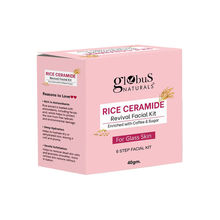 Globus Naturals Rice Ceramide Revival 6 Step Facial Kit For Glass Skin