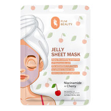 FLM Beauty Niacinamide & Cherry Antioxidant-Rich Jelly Sheet Mask