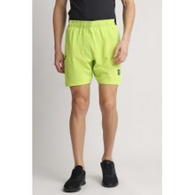 Reebok Men Lime Green Sports Shorts