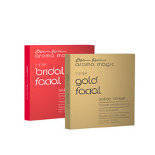 Aroma Magic Gold & Bridal Glow Facial Kit For Single Use Combo
