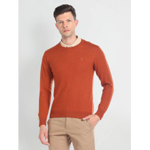 Arrow Crew Neck Merino Cashmere Sweater