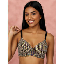 Shyaway By Susie Mushroom Grey Chic Wirefree 3/4Th Coverage Seamed Multiway Padded Bra