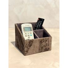 Mason Home Indo Mocha Remote Holder - 3 Slot