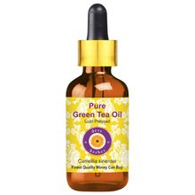 Deve Herbes Pure Green Tea Oil (Camellia Sinensis) Cold Pressed For Skin
