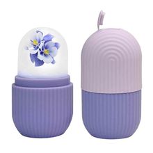 Kazarmaa Ice Roller Massage for Face Toning - Purple