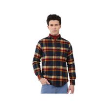 Monte Carlo Men's Collar Navy Blue Full Sleeve Shirt