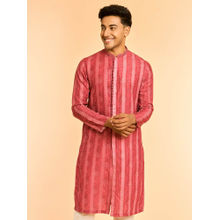 Diwas by Manyavar Multi-Color Viscose Kurta for Men