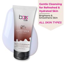 Baes Club Goat Milk Face Wash With Vitamin E & Aloe Vera For Brightening And Smoothening, Unisex