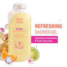 Plum BodyLovin’ Petals On The Rocks Shower Gel, Renewing & Reviving, Citrus Floral Fragrance
