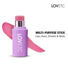 LOVETC Multi-Purpose Blush Stick, 3-in-1 Makeup, 12Hr Wear