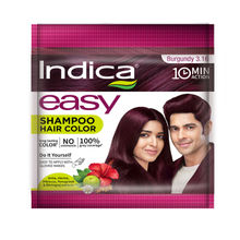Indica Easy 10 Minutes Shampoo Based Hair Color Burgundy