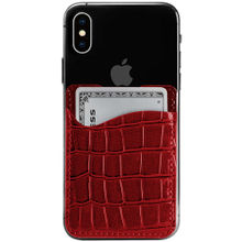 Dailyobjects Red Croco Wander Wallet For Phone
