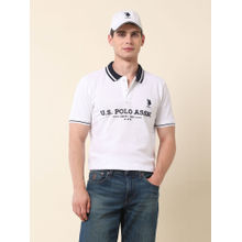 U.S. POLO ASSN. Association Men's Brand Embroidered Gold Cup Polo T-shirt
