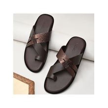 REGAL Brown Men Casual Leather Sandals