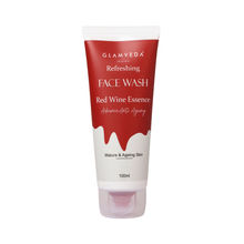 Glamveda Red Wine Essence Advance Anti Ageing Face Wash