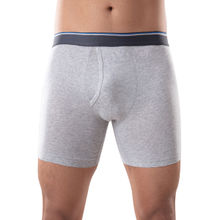 GLOOT Anti Odor Cotton Tencel Cooling Boxer Brief-GLI003-Lt Grey Melange