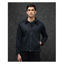 Rare Rabbit Diaz Dark Petrol Plain Tailored Jacket