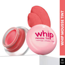 GLAM21 Whip Mousse Tint For Lips, Eyes & Cheeks - Peachy Coral