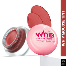 GLAM21 Whip Mousse Tint For Lips, Eyes & Cheeks - Rusty Cranberry