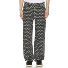 Round Two Woven Jacquard Denim Pant