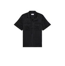 SATURDAYS NYC Canty Crinkled Satin Shirt