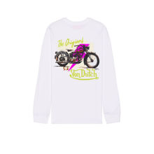Von Dutch Biker Shop Graphic Long Sleeve Tee