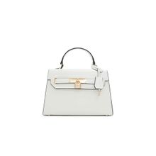 Aldo MURIA Women White Top Handle Bag with Detachable Strap