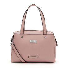 ELLE Pink Solid Satchel Handbag