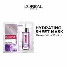 L'Oreal Paris Revitalift Hyaluronic Acid Fresh Mix Serum Hydrating Sheet Mask